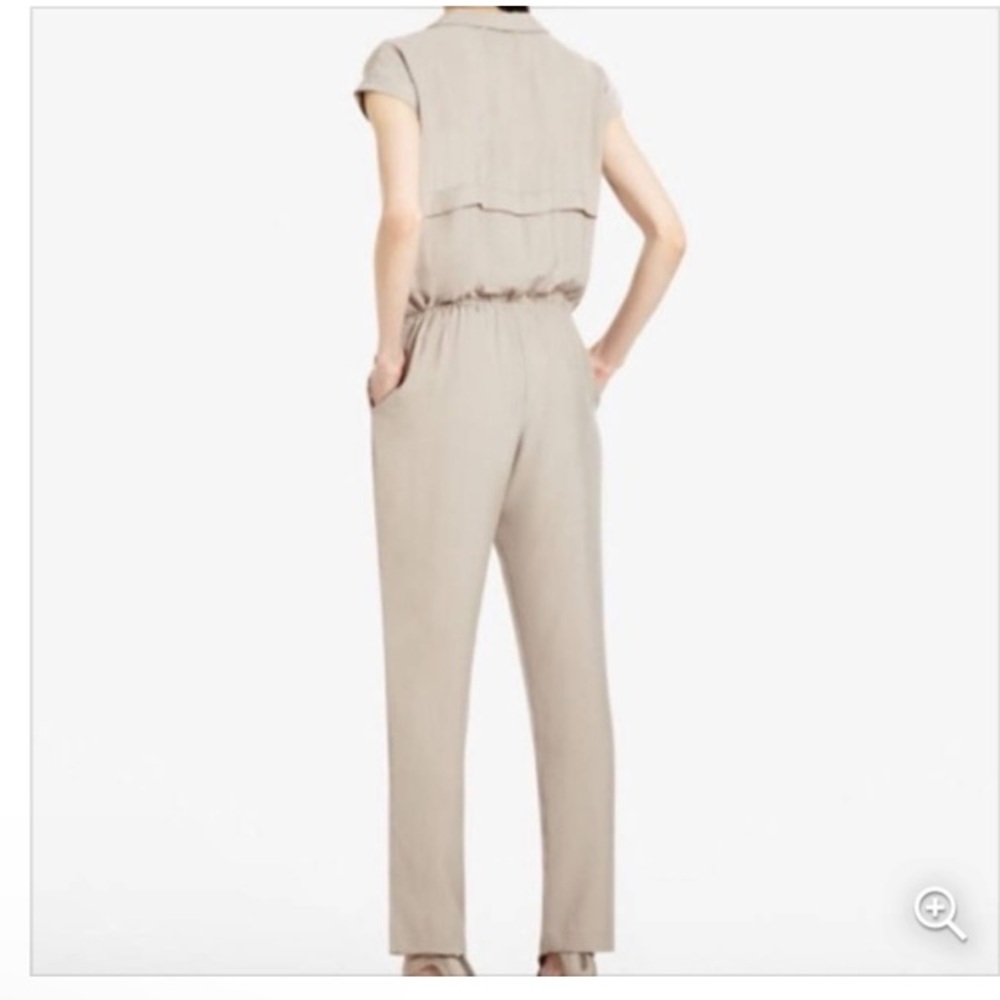 BCBGMAXAZRIA “COLE” Sleeveless Utility Jumpsuit - Picture 3 of 17